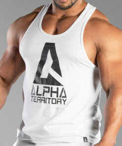White ALPHA Men’s Tank Top