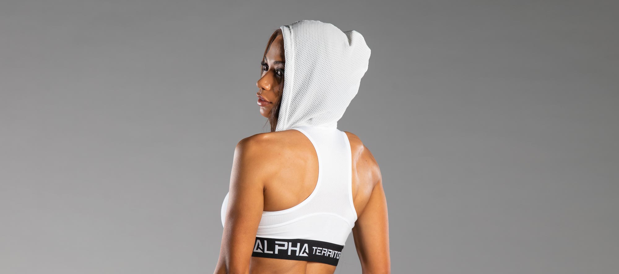 Black ALPHA Women’s Sports Bra - ALPHA Territory®