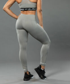 Alternative view of Middle Gray ALPHA Women’s High Waist Leggings