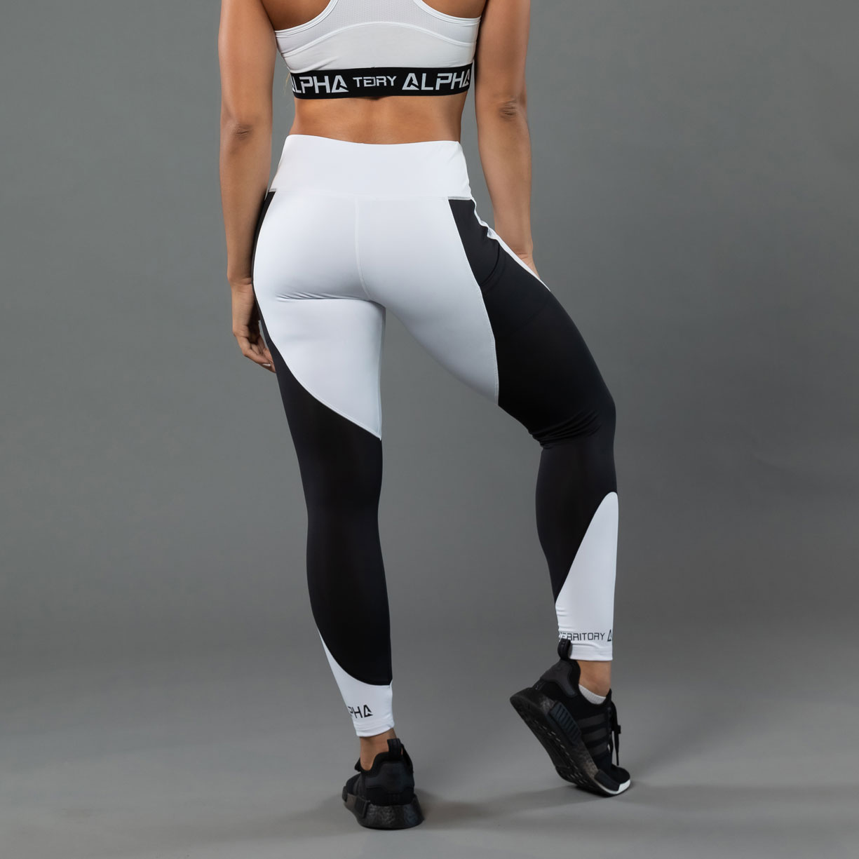 Women's Black Gray Leggings Sports Fitness Yoga Running - Temu