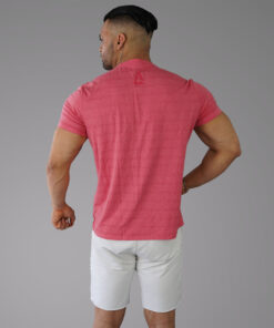 Alternative view of Burgundy ALPHA Men’s Fresh T-Shirt