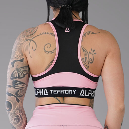 Black ALPHA Women’s Full Sports Bra - ALPHA Territory®
