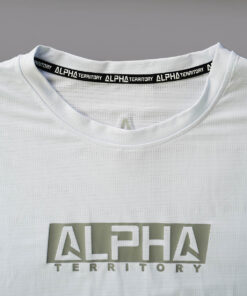 White ALPHA Men’s Fresh T-Shirt - Image 4