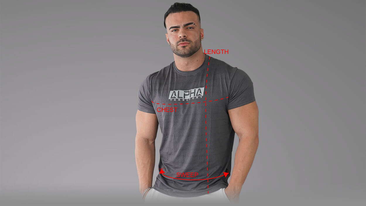 Mens t shirts size guide