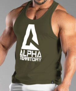 Haze Olive ALPHA Men’s Tank Top