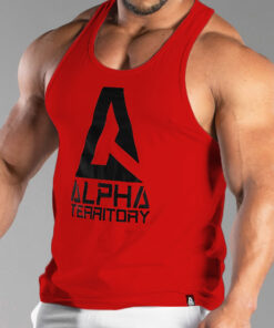 Scarlet Red ALPHA Men’s Tank Top