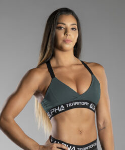 Alternative view of Mineral Green ALPHA Women’s Sports Bra